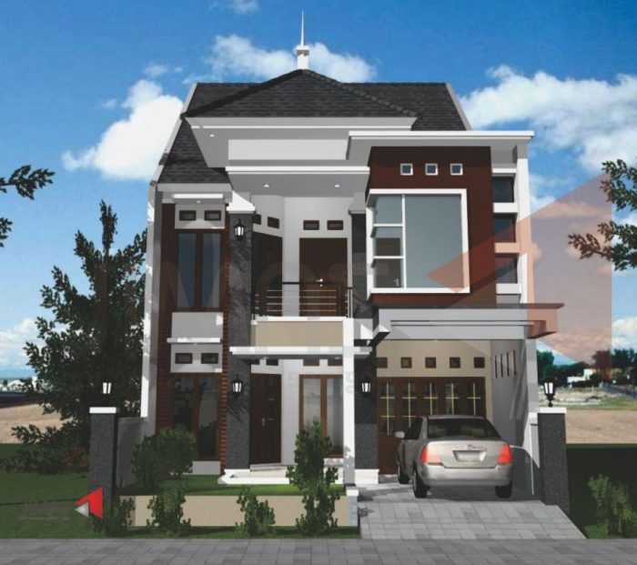 desain rumah minimalis 2 lantai
