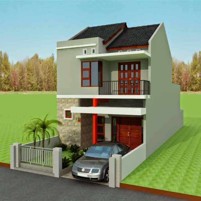 desain rumah minimalis 2 lantai
