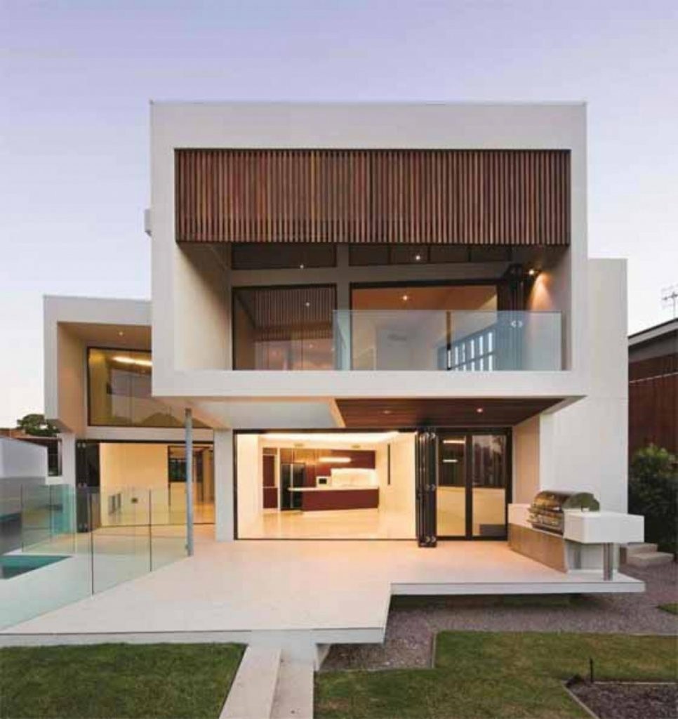 Desain rumah minimalis futuristik terbaru dan mengesankan