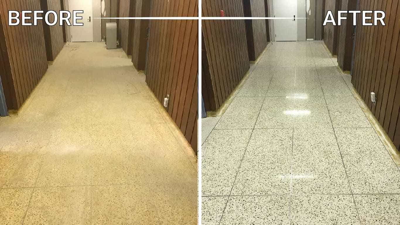 Menjaga Lantai Tetap Kinclong, Ini Dia Manfaat Buffing Teraso di Jakarta Pusat