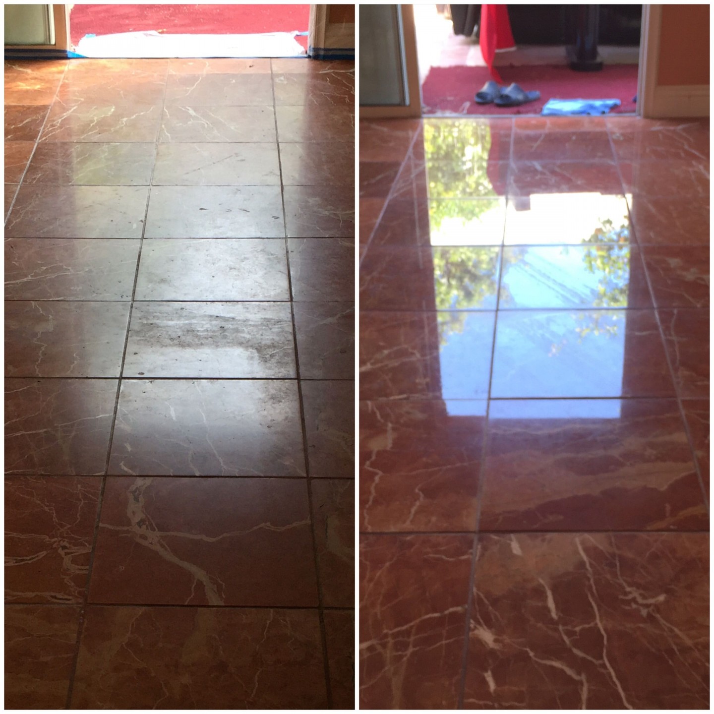Buffing Lantai di Jakarta Barat