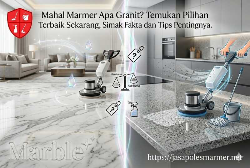 Mahal Marmer Apa Granit? Temukan Pilihan Terbaik Sekarang, Simak Fakta dan Tips Pentingnya