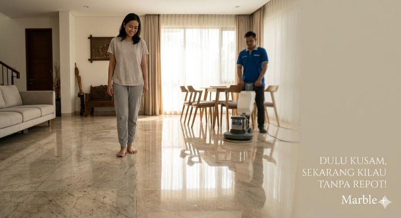 Poles Marmer Jakarta Pusat untuk Rumah & Kantor, Ini Keuntungannya